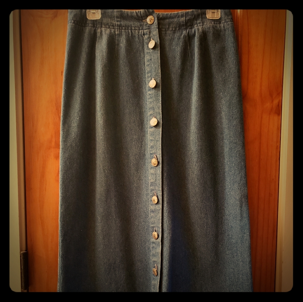 Blue Jean Skirt